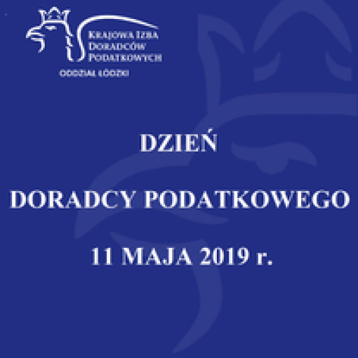 DZIEŃ DORADCY PODATKOWEGO-11 MAJA 2019 r.