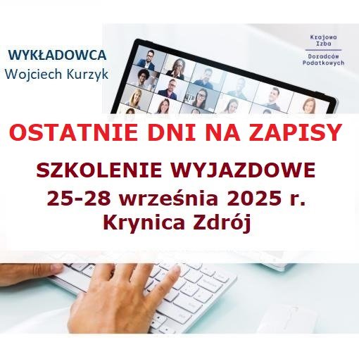 Ostatnie dni na zapisy