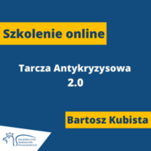 Tarcza antykryzysowa 2.0 - szkolenie dla doradców podatkowych