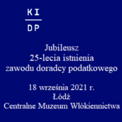 Jubileusz 25-lecia istnienia zawodu doradcy podatkowego